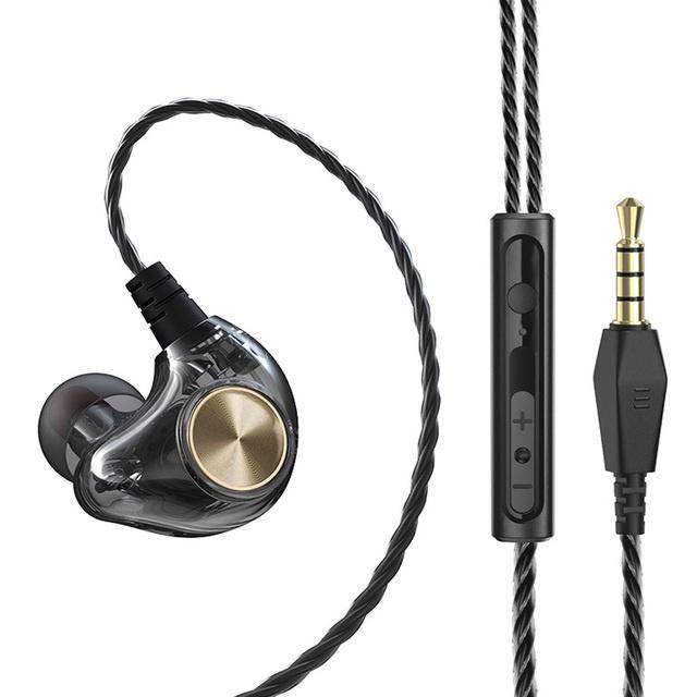 BlueWow Tai Nghe Có Dây Lai 3.5Mm HiFi DJ Tai Nghe Nhạc Âm Thanh Bass Sâu Loại Bỏ Tiếng Ồn Tai Nghe Chụp Tai