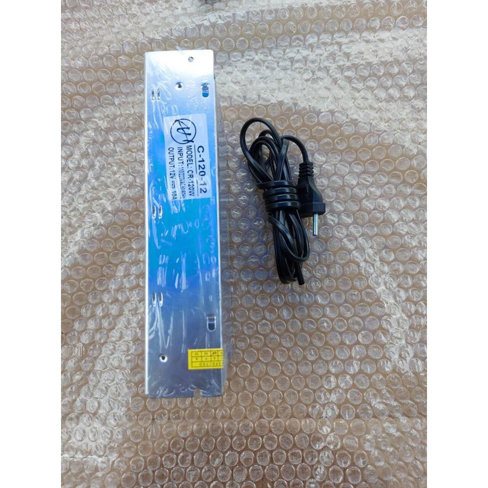 Nguồn tổ ong tổng 12V-10A dùng cho động cơ 775 và còn sự nhiều chức năng như phù hợp với camera và đèn quảng cáo