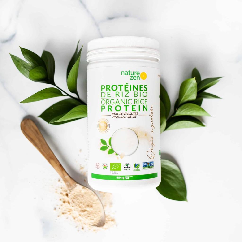 NATURE ZEN - Bột Protein mầm gạo lứt Organic vị tự nhiên