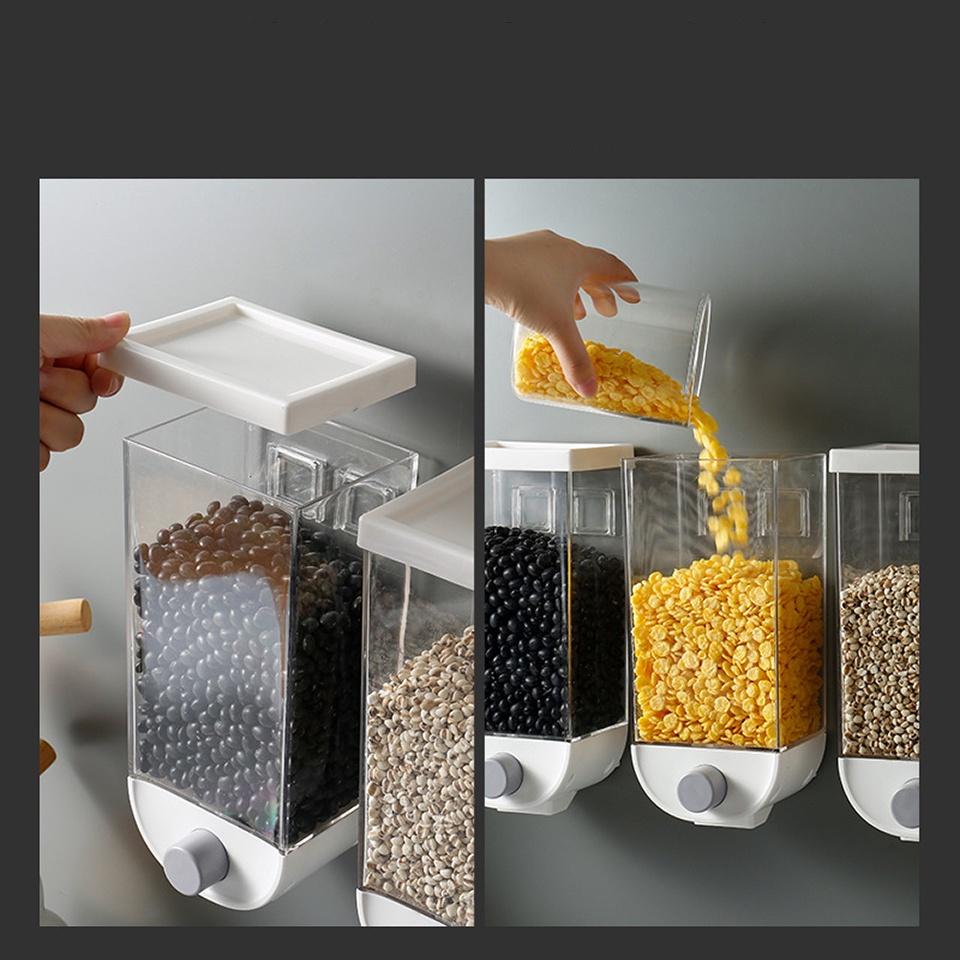 Hộp đựng thực phẩm 1000ml 1500ml gắn tường tiện lợi