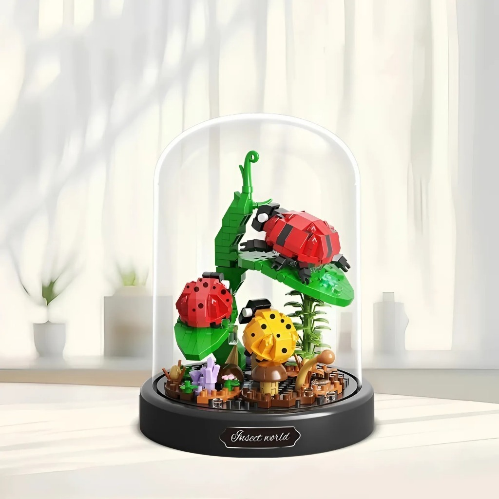 BALODY 16381 - Mô hình lắp ráp bọ rùa mini 3D - Đồ chơi trí tuệ sáng tạo