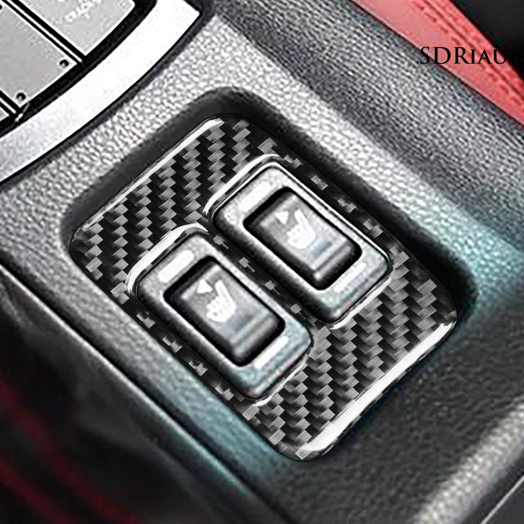 Miếng Dán Sợi Carbon Chống Trầy Cho Bảng Điều Khiển Xe Hơi Subaru Brz 17-19
