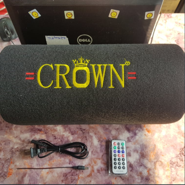 Loa CROWN 6: Dáng ống tròn, Có Bluetooth, Bass 16, Nguồn điện 220v và 12v