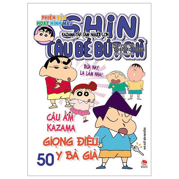 Shin - Cậu Bé Bút Chì - Phiên Bản Hoạt Hình Màu - Tập 50: Kazama Tập Làm Người Lớn