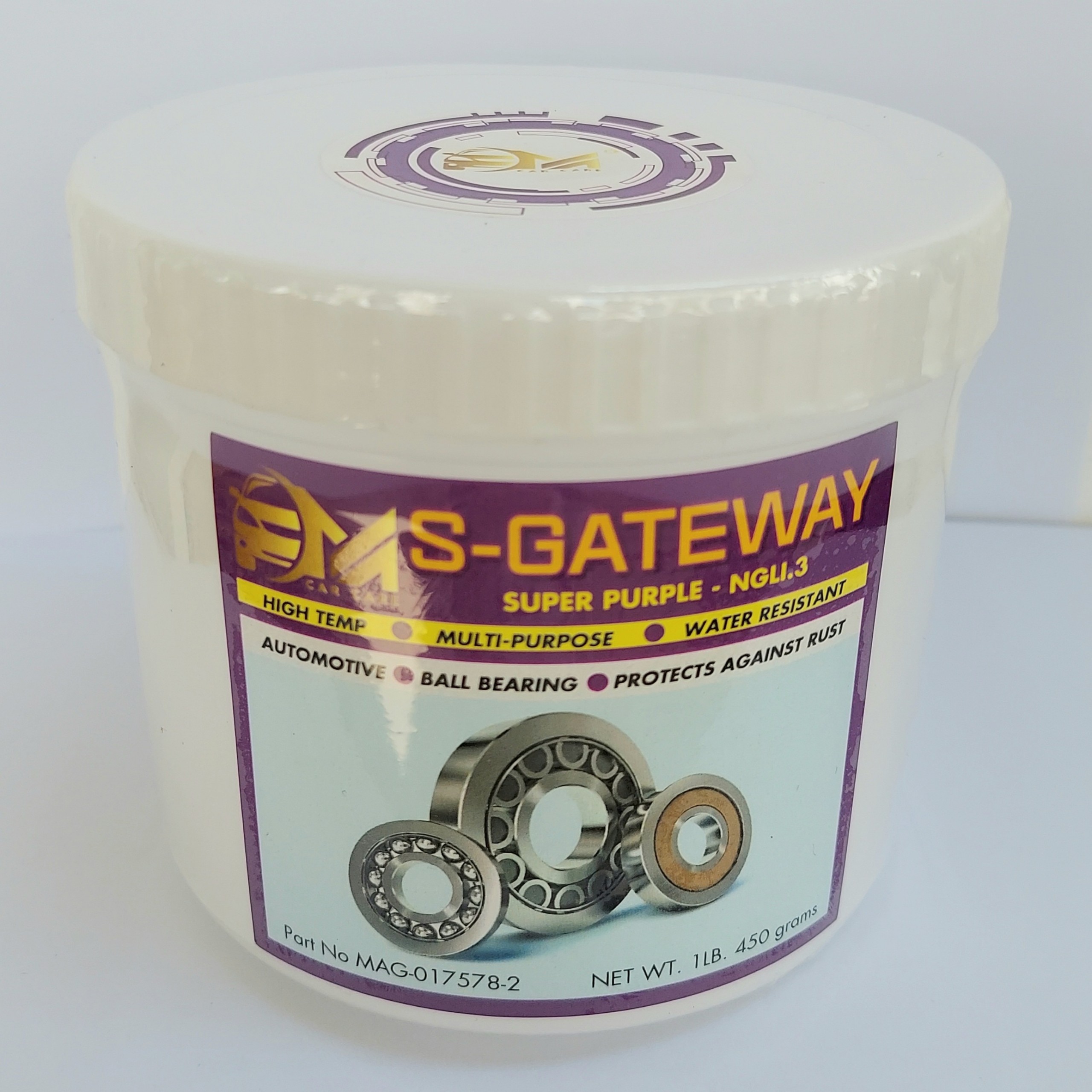 MỠ BÒ TÍM CHỊU NHIỆT VÀ KHÁNG NƯỚC S-GATEWAY SUPER PURPLE NGLI3 450GR