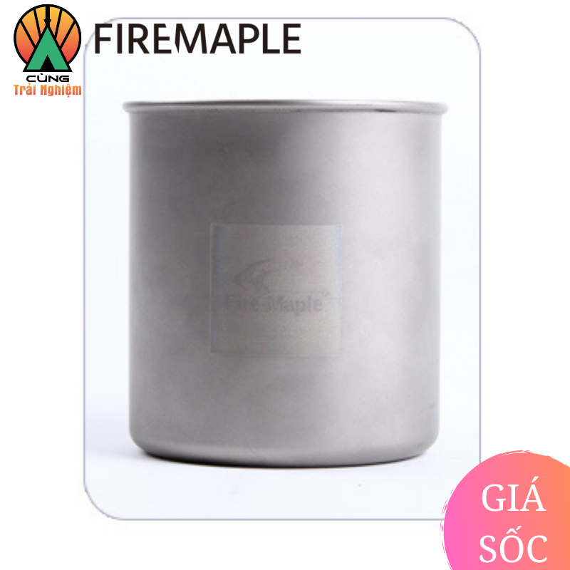 Cốc Dã Ngoại Fire Maple FMP-307 Titan Gọn Nhẹ 330ml Chuyên Dụng Cho Dã Ngoại, Cắm Trại Ngoài Trời