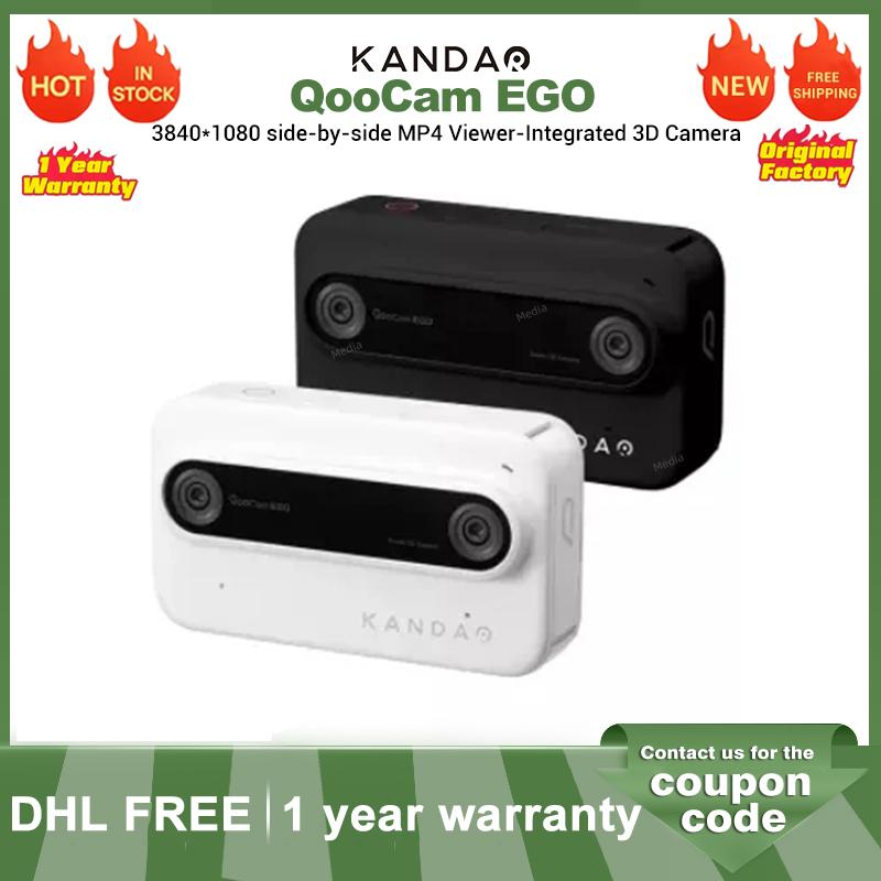 Kandao Qoocam EGO D3840*1080 By-By-By-By-Side Trình xem 3D tích hợp máy ảnh ngay lập tức chụp ảnh âm thanh nổi bật