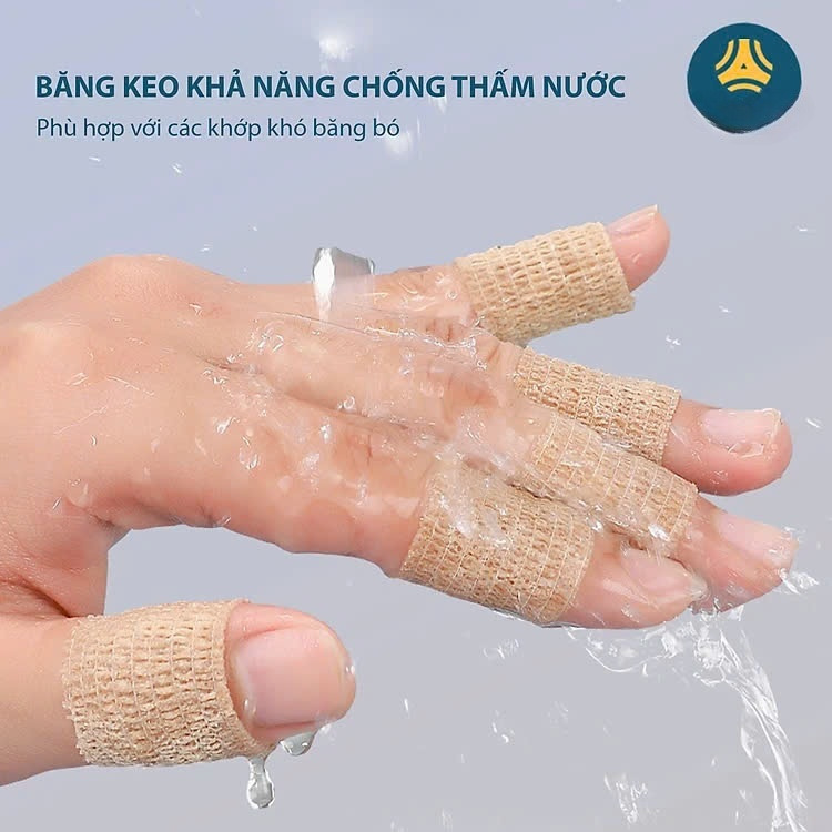 COMBO 2 CUỘN Băng vải quấn bảo vệ ngón chân giảm ma sát, chống chai sần khi mang giày