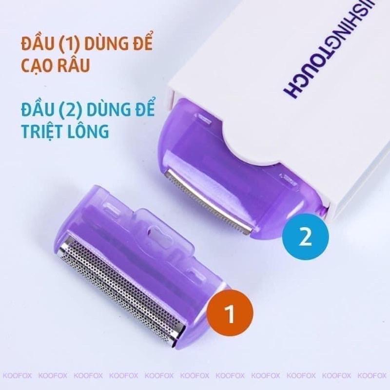 Máy triệt lông cảm ứng cầm tay Yes Finishing Touch - Triệt lông toàn thân, gọn nhẹ, dễ sử dụng