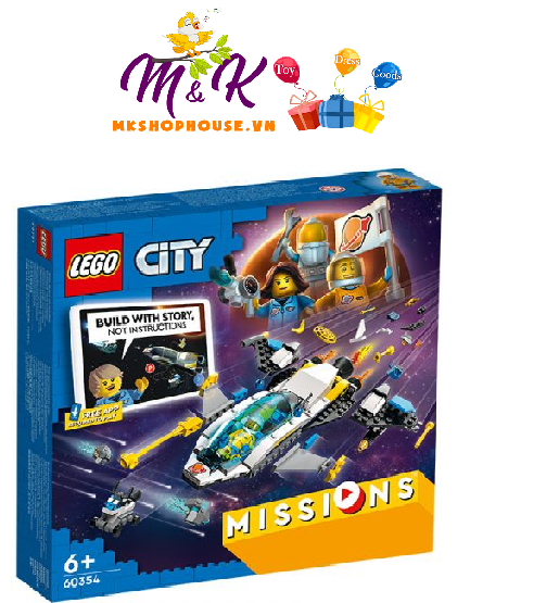 LEGO City 60354 Nhiệm Vụ Thám Hiểm Sao Hỏa