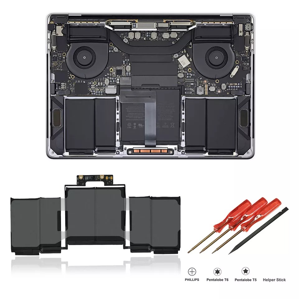 Pin dành cho Macbook Pro 13-inch EMC3214 EMC3358 A1989 2017 2018 A1964 2019 Battery hàng nhập khẩu.