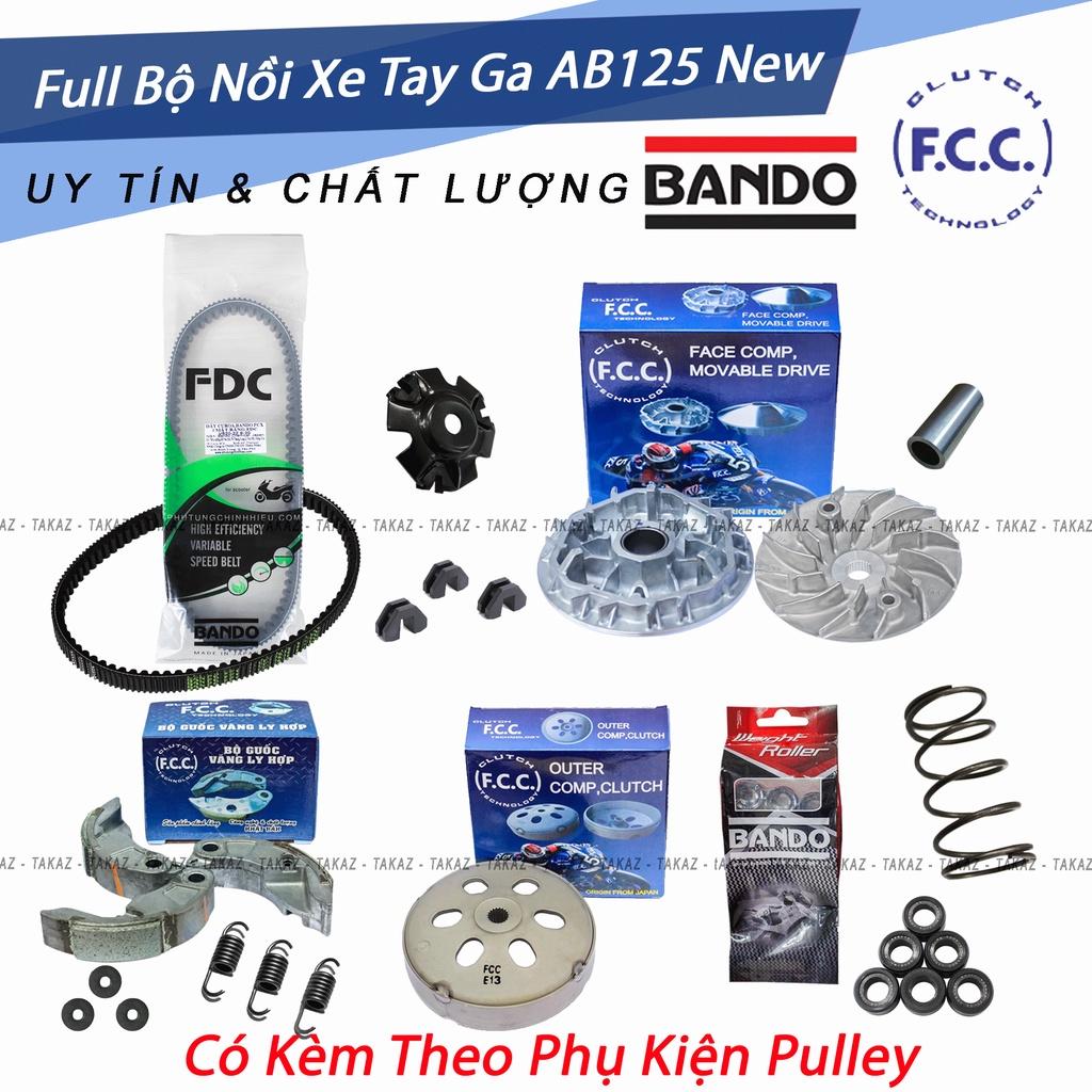 A4 Full bộ nồi FCC trước và nồi sau xe Air blade 125 Đời 2016 - 2018 FCC công nghệ Japan