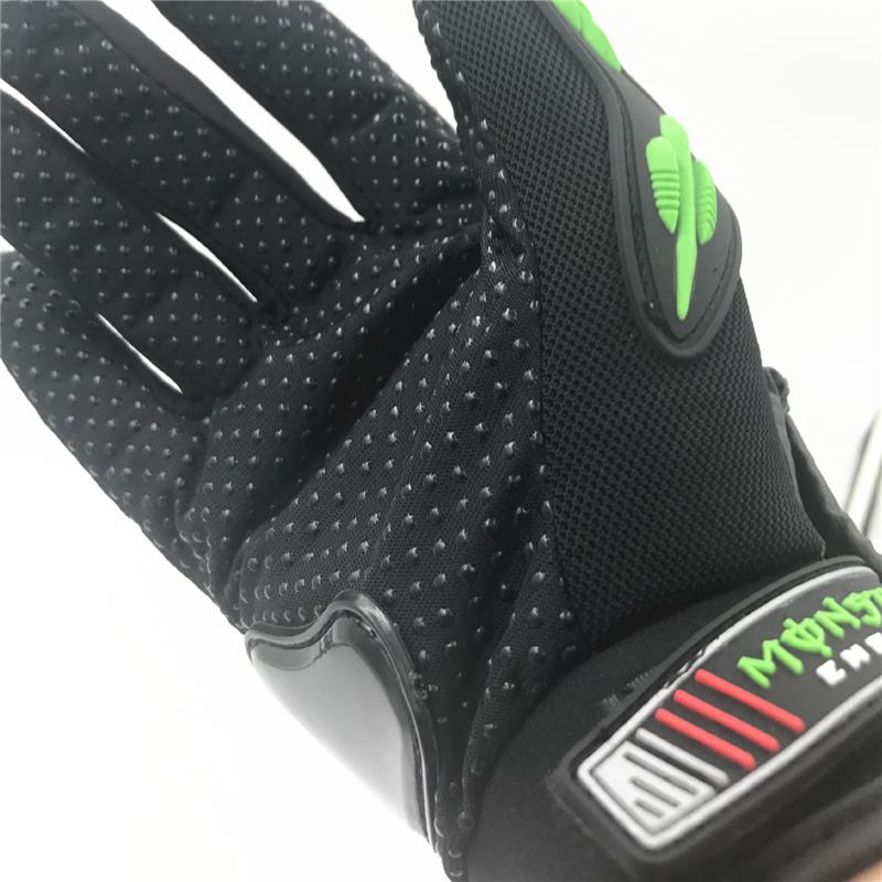 Monster Energy Găng Tay Xe Máy Retro Racing Motocross Full Ngón Đi Xe Đạp M L XL xxl Motocross Luvas Guantes Size: XXL