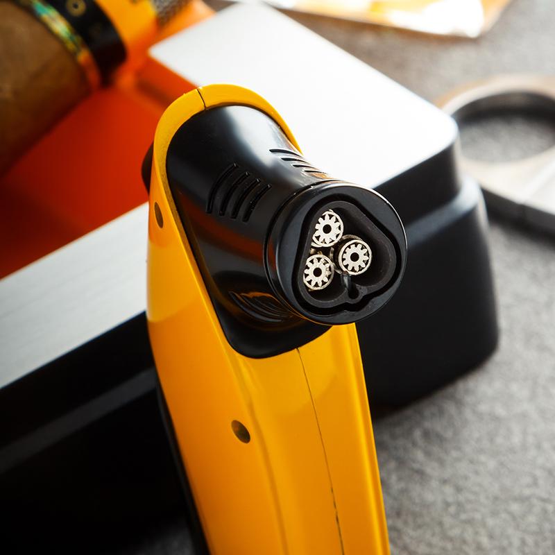 Bật Lửa Khò 3 Tia Để Bàn COB-692 Kèm Đục Lỗ