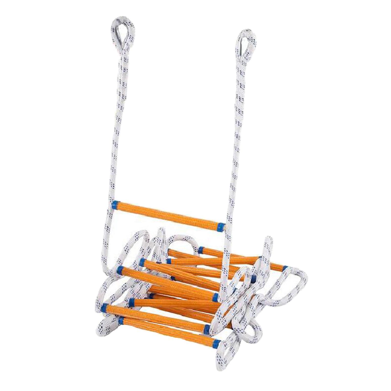 Fire Escape Ladder Soft Rope Kids Adults for Work Residential Building