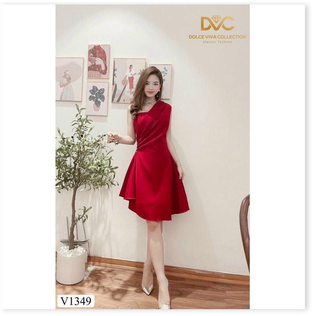 ĐẦM UMI ĐÍNH NGỌC MÀU ĐỎ SANG TRỌNG,CHẤT LIỆU UMI THOÁNG MÁT CHO MÙA HÈ THỜI TRANG LANO STORE 99