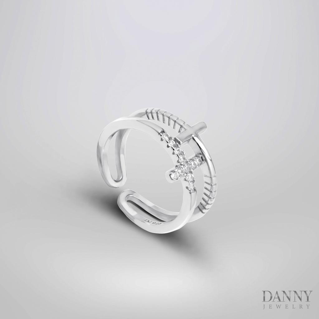 Nhẫn Nữ Danny Jewelry Bạc 925 Xi Rhodium NY8