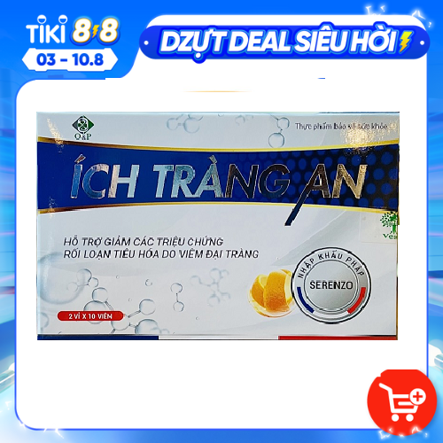 Ích Tràng An-Hỗ trợ giảm các triệu chứng rối loạn tiêu hóa do viêm đại tràng