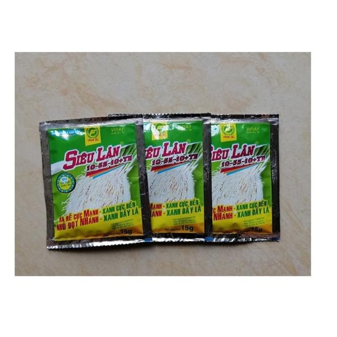 PHÂN BÓN SIÊU LÂN, SIÊU VI LƯỢNG, RA RỄ CỰC( 15g)