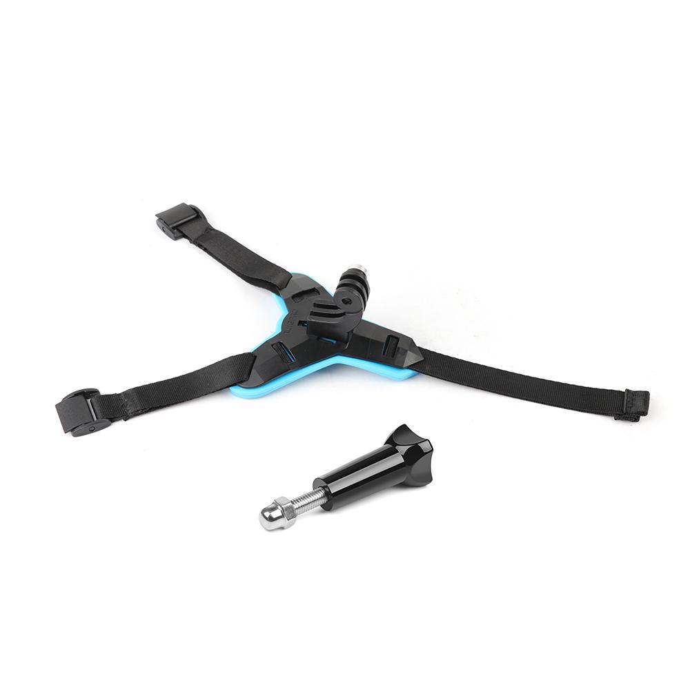 Full Face Helmet Chin Mount Jaw Holder Motorcycle Helmet Strap for GoPro Hero 7/6/5/4/3 SJCAM sj5000/6000/7000 DJI Osmo