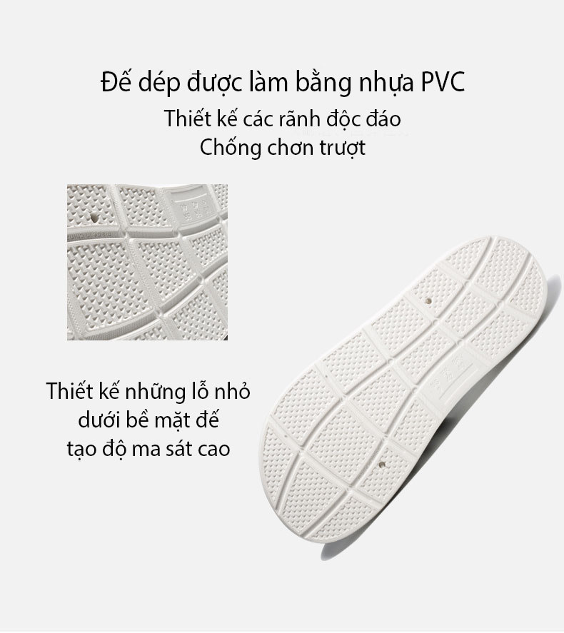 Dép thời trang phiên bản mới đế dày chống trơn trượt, dép đi trong nhà dép thời trang mới