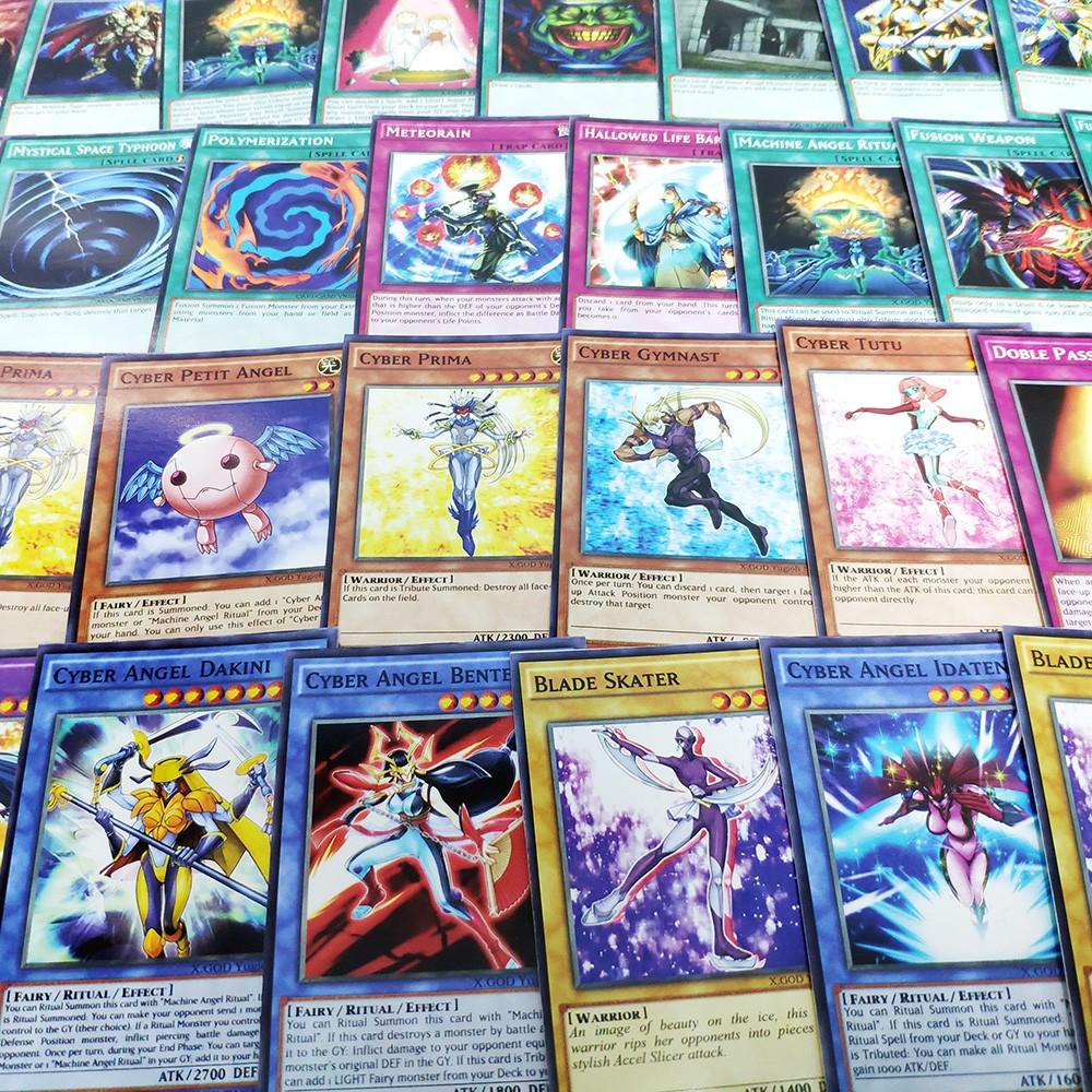 Bài Yugioh ️️ Thẻ bài Yugioh Cyber Angel Asuka deck 41 lá