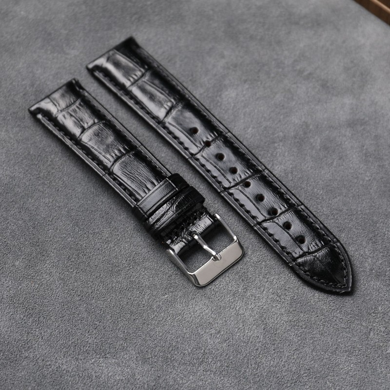 Dây da đeo dành Cho đồng hồ size 20mm, 22mm tương thích nhiều loại đồng hồ, tháo lắp dễ dàng