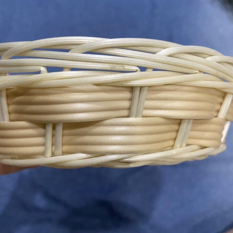 Rổ mây tròn trắng đa năng