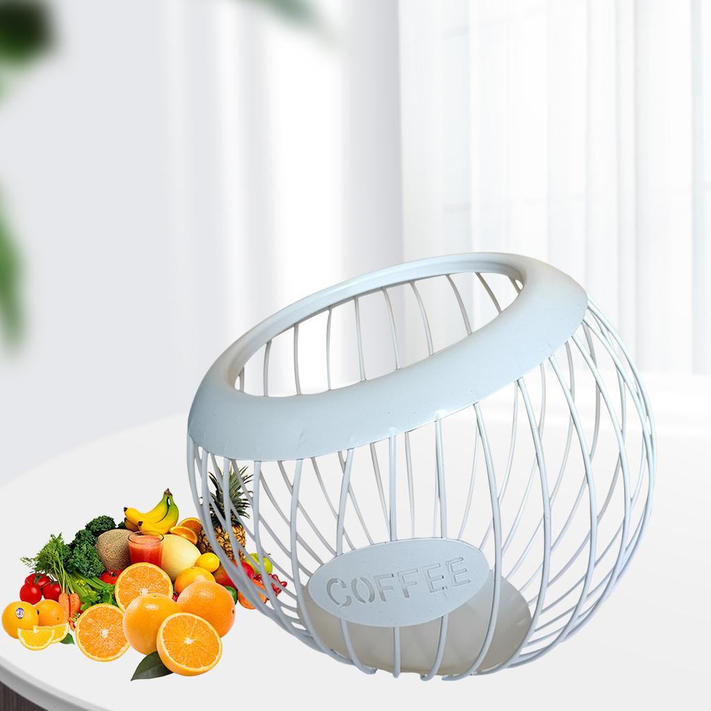 2pcs Coffee Pod Holder Iron Espresso K Cup Kitchen Storage Basket Hotel