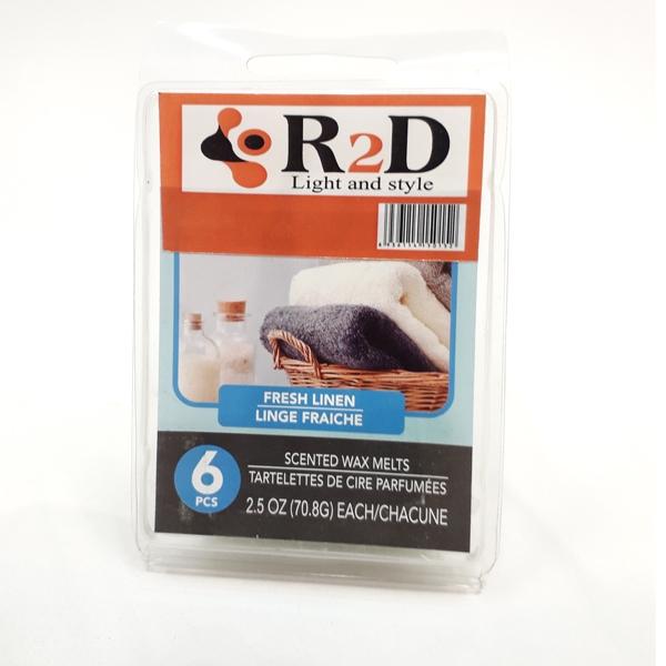 Hộp 6 Sáp Thơm Wax Melts Hương Fresh Linen R2D