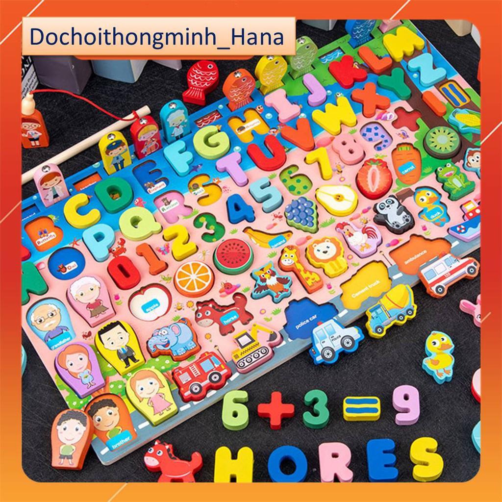 Cột Tính Câu Cá Câu cá gỗ nhiều chủ đề ,nhiều chức năng cho bé vừa chơi vừa học.