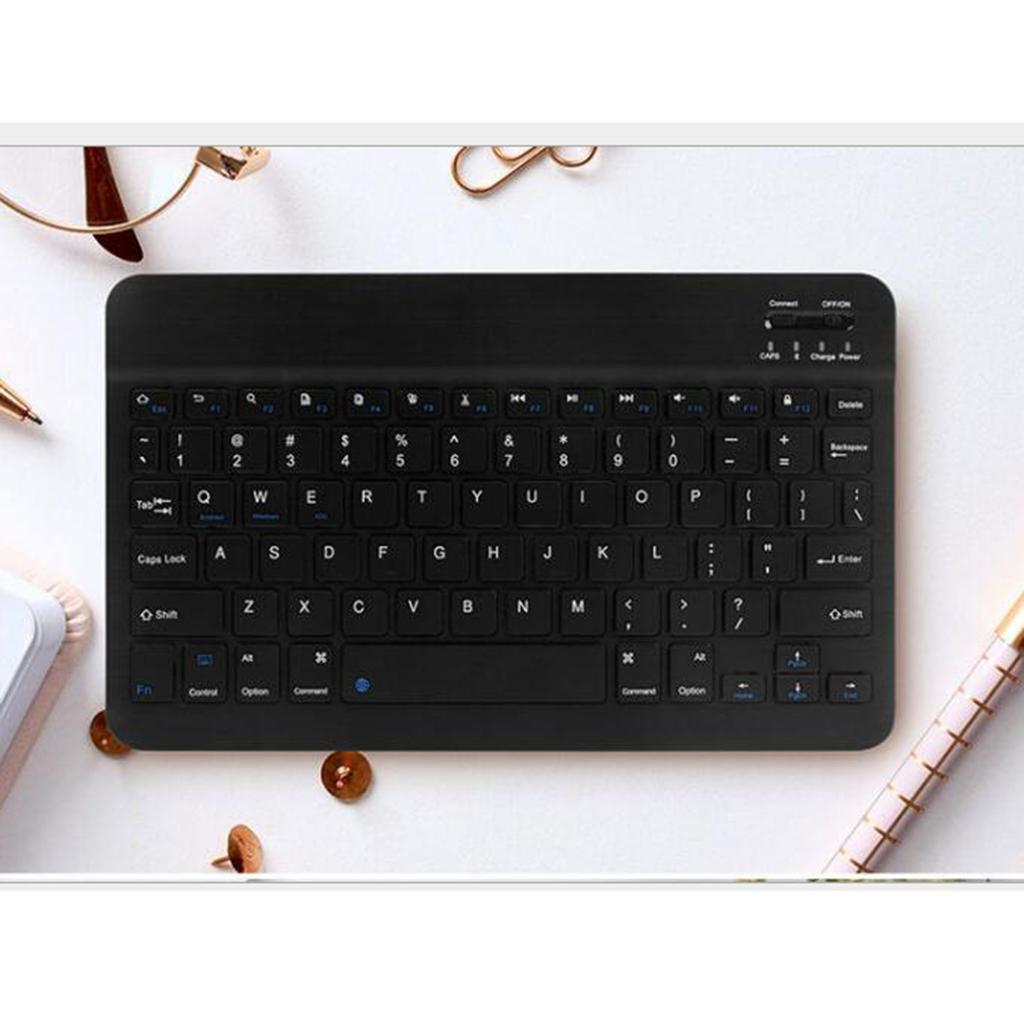 Universal Bluetooth Keyboard With Backlit 7-Colors Tablet