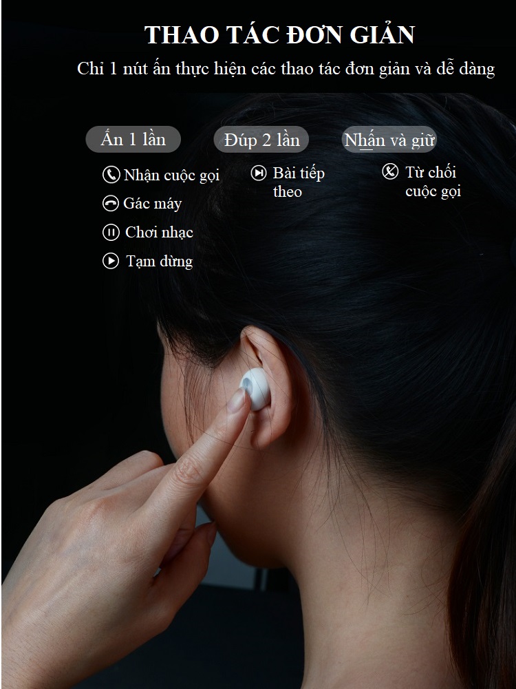 Tai Nghe Không Dây Bluetooth BL-1