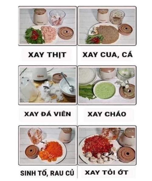 Máy Xay Sinh Tố, Thực Phẩm, Xay Đá Nắp Nâu Đời Mới 2020 - Loại Tốt