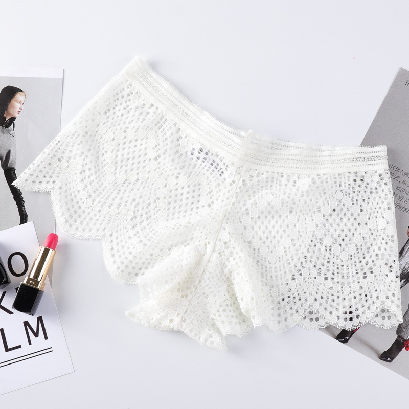 COMBO 5 QUẦN NỮ REN BOXER XUYÊN THẤU KIỂU PHÁP B12