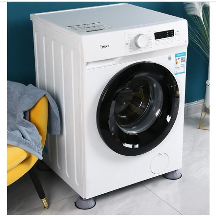 Bộ 4 Chân Cao Su Chống Rung Chân Máy Giặt, Bàn Ghế Đa Năng ( Hộp Vàng)