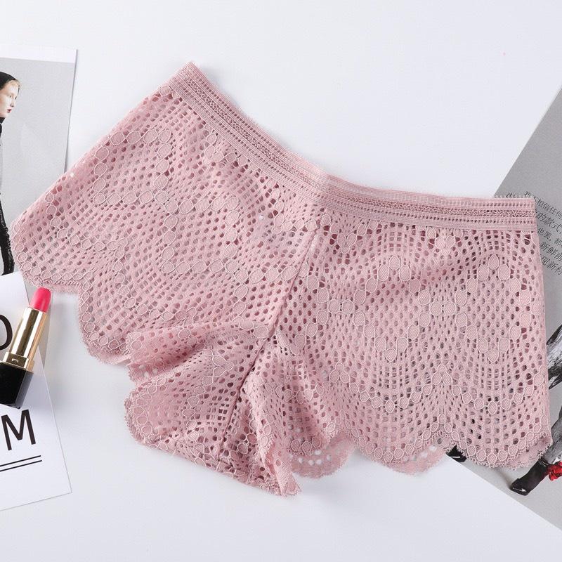 COMBO 5 QUẦN LÓT NỮ REN BOXER XUYÊN THẤU KIỂU PHÁP B12
