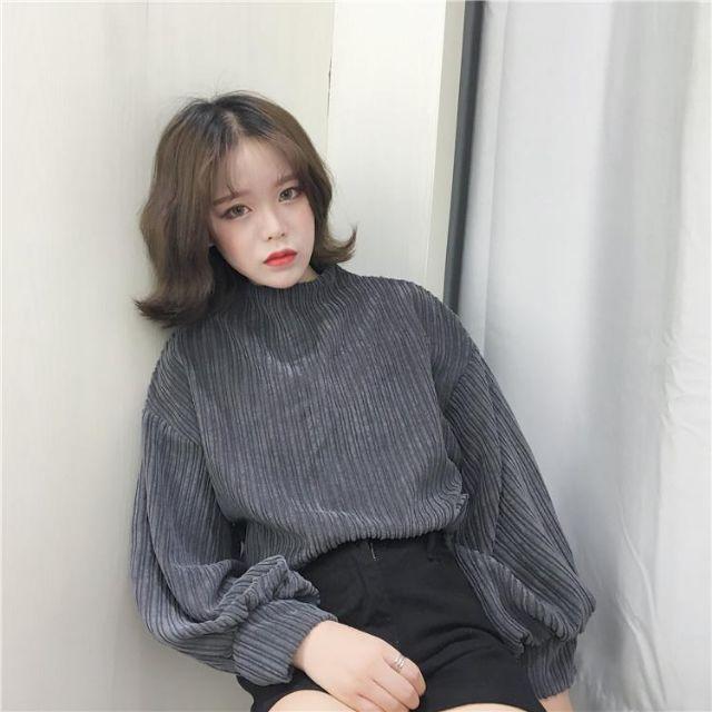 Áo ULZZANG tay bồng phong cách Harajuku
