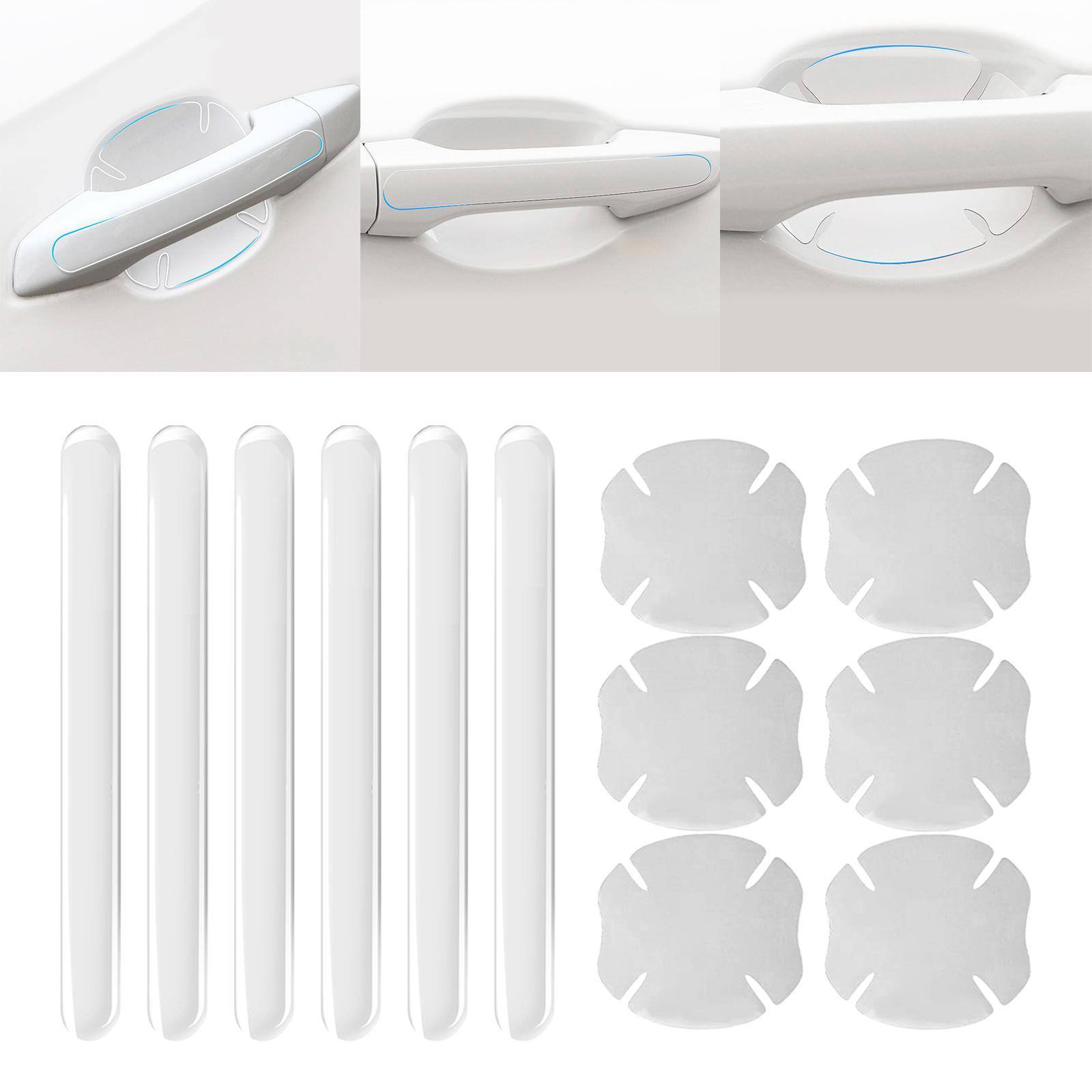 6 Pieces Car Door Handle Protective Film Guard for Byd Atto 3 Yuan Plus