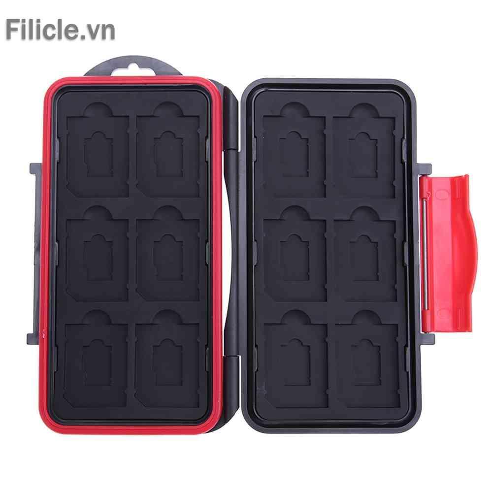 Hộp Đựng Thẻ Nhớ 12SDTF Chống Nước & Sốc