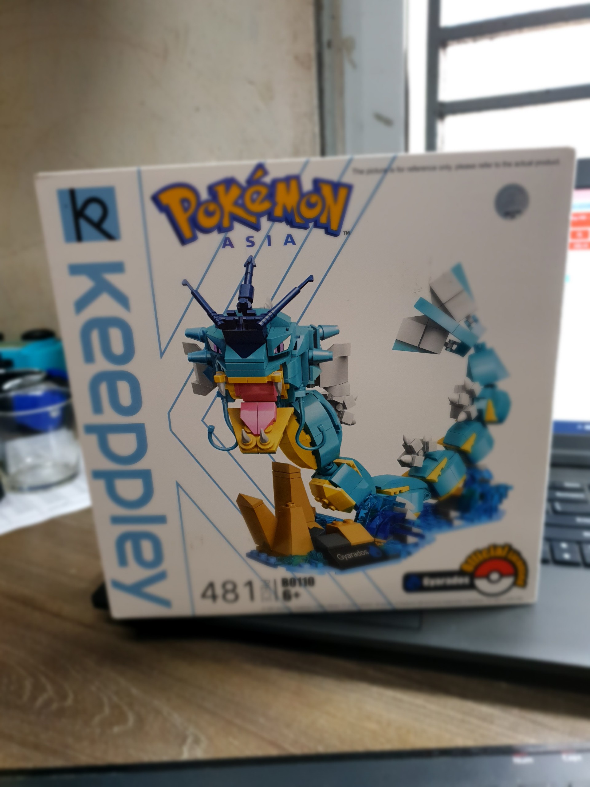 Đồ chơi  lắp ráp, xếp hình Pokemon Gyarados Keeppley B0110