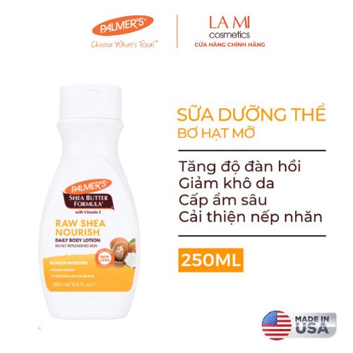 Sữa dưỡng thể dưỡng ẩm Bơ Hạt Mỡ Palmer's 250ml