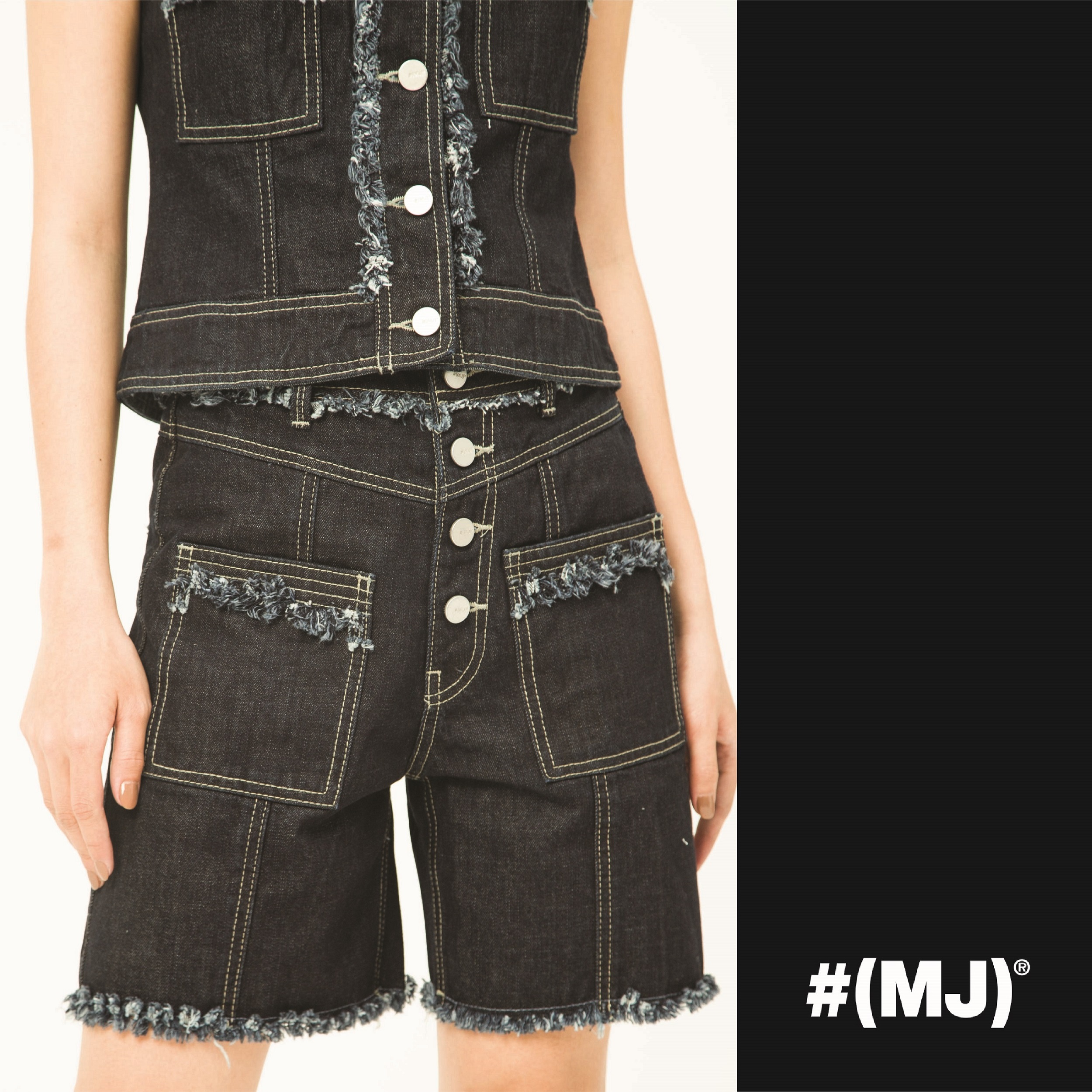 Quần short jeans nữ thời trang MESSI WJT0173