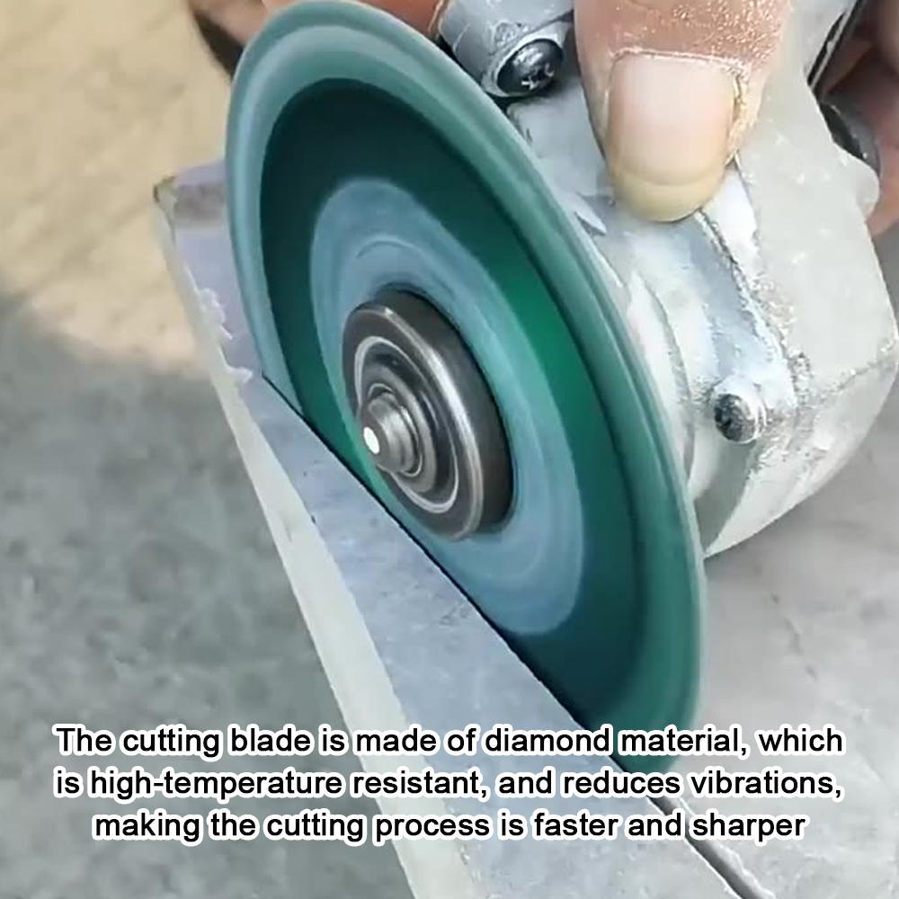 Multifunctional Cutting Blade Diamond High Manganese Steel Matrix Composite Sawblade 100mm Diameter Ceramic Tile Glass Cutting Disc for Angle Grinder Stone-Cutter