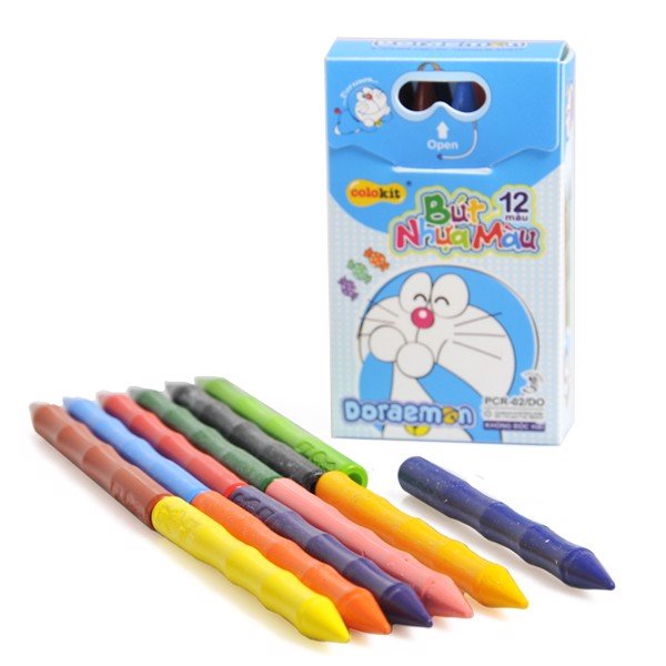 Bút nhựa màu Colokit Doraemon Thiên Long - PCR-02/DO