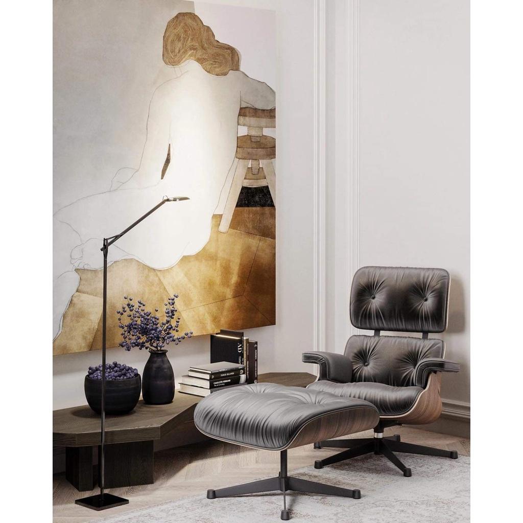 Ghế thư giãn cao cấp Eames Lounge &amp; Ottoman