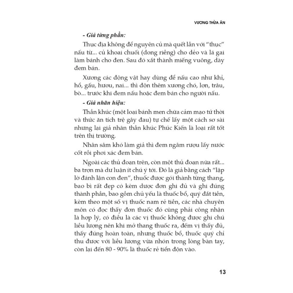 Sách thuốc quý ở quanh ta - lương y Vương Thứa Ân - VT