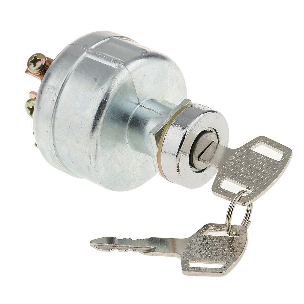 1 Piece 3 Position and 1 Piece 6 Terminal Universal Ignition Switch Locks with Start Keys