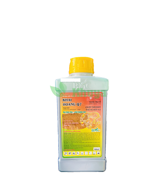 Thuốc trừ cỏ Khai Hoang Q7 900ml hiệu BMC Cỏ cháy