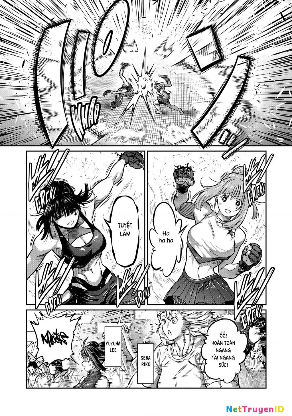 isshou senkin - sàn đấu điên rồ chapter 43 17